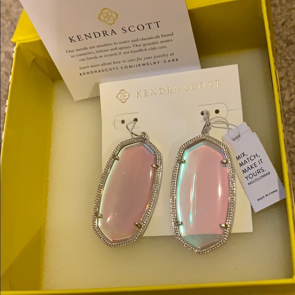 Kendra Scott Jewelry - Kendra dichroic silver NEW in box and bag